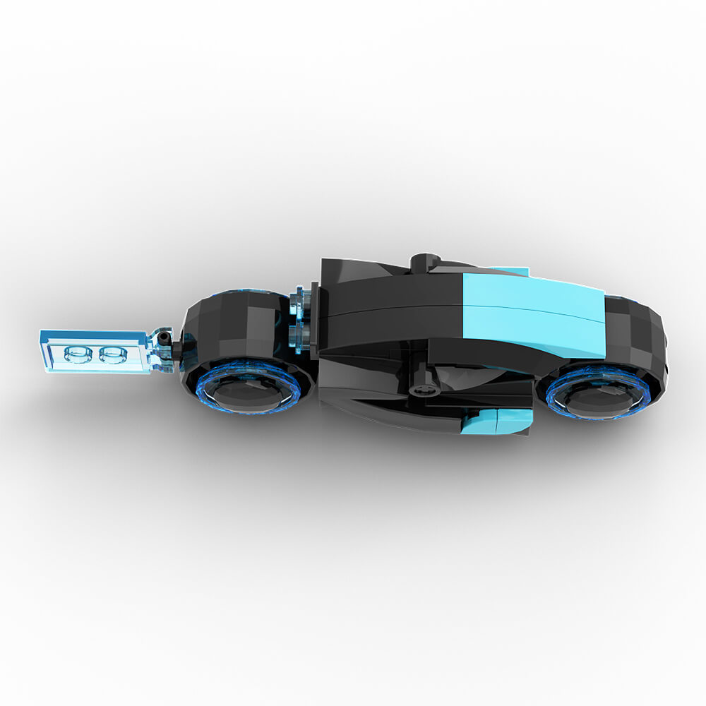 Tron: lightcycle & Classic Recognizer MOC Building Block Bricks |MocPixel Tron: lightcycle & Classic Recognizer MOC Building Block Bricks |MocPixel - 3 X 67PCS+Recognizer Lego Block Sets Alternative
