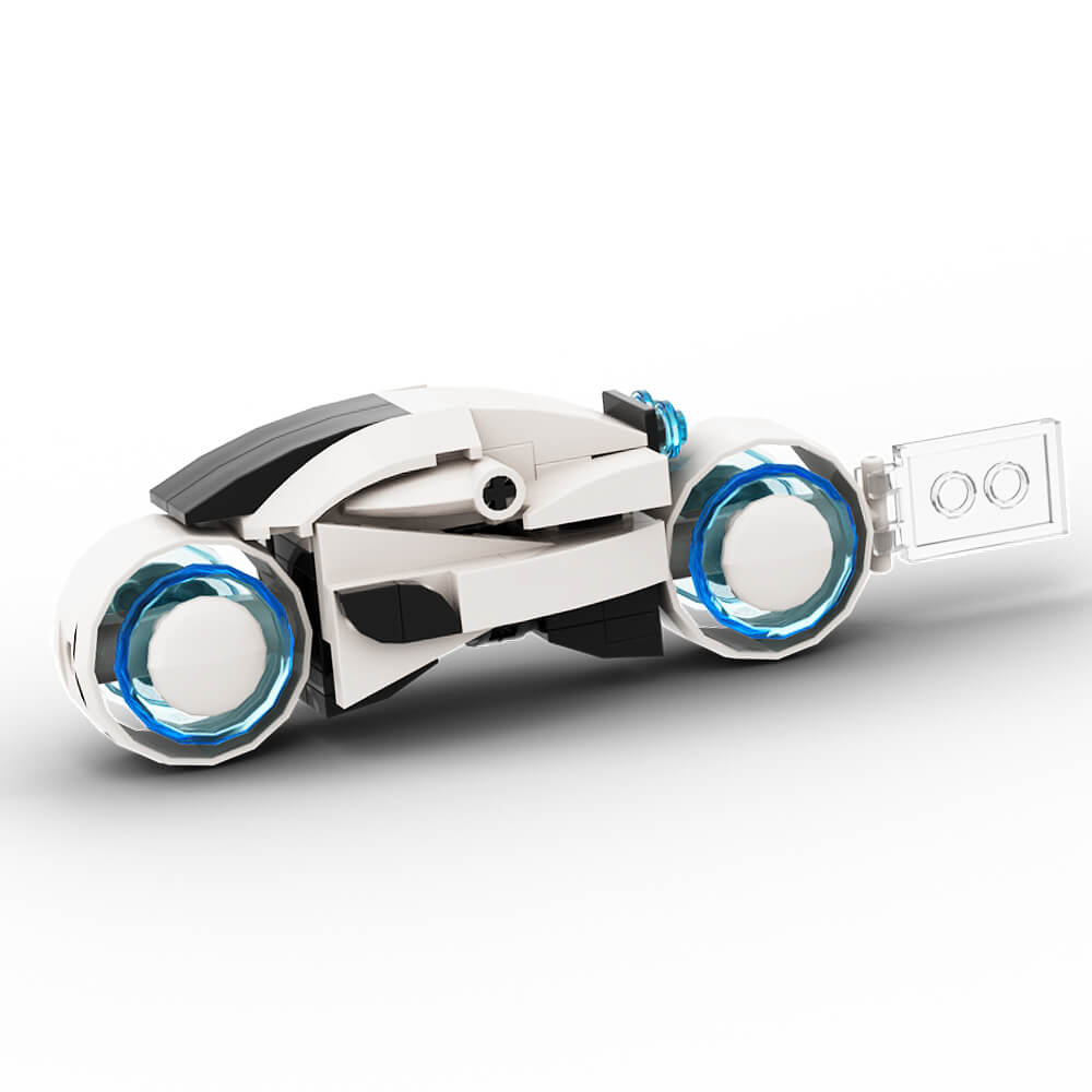 Tron: lightcycle & Classic Recognizer MOC Building Block Bricks |MocPixel Tron: lightcycle & Classic Recognizer MOC Building Block Bricks |MocPixel - 3 X 67PCS+Recognizer Lego Block Sets Alternative