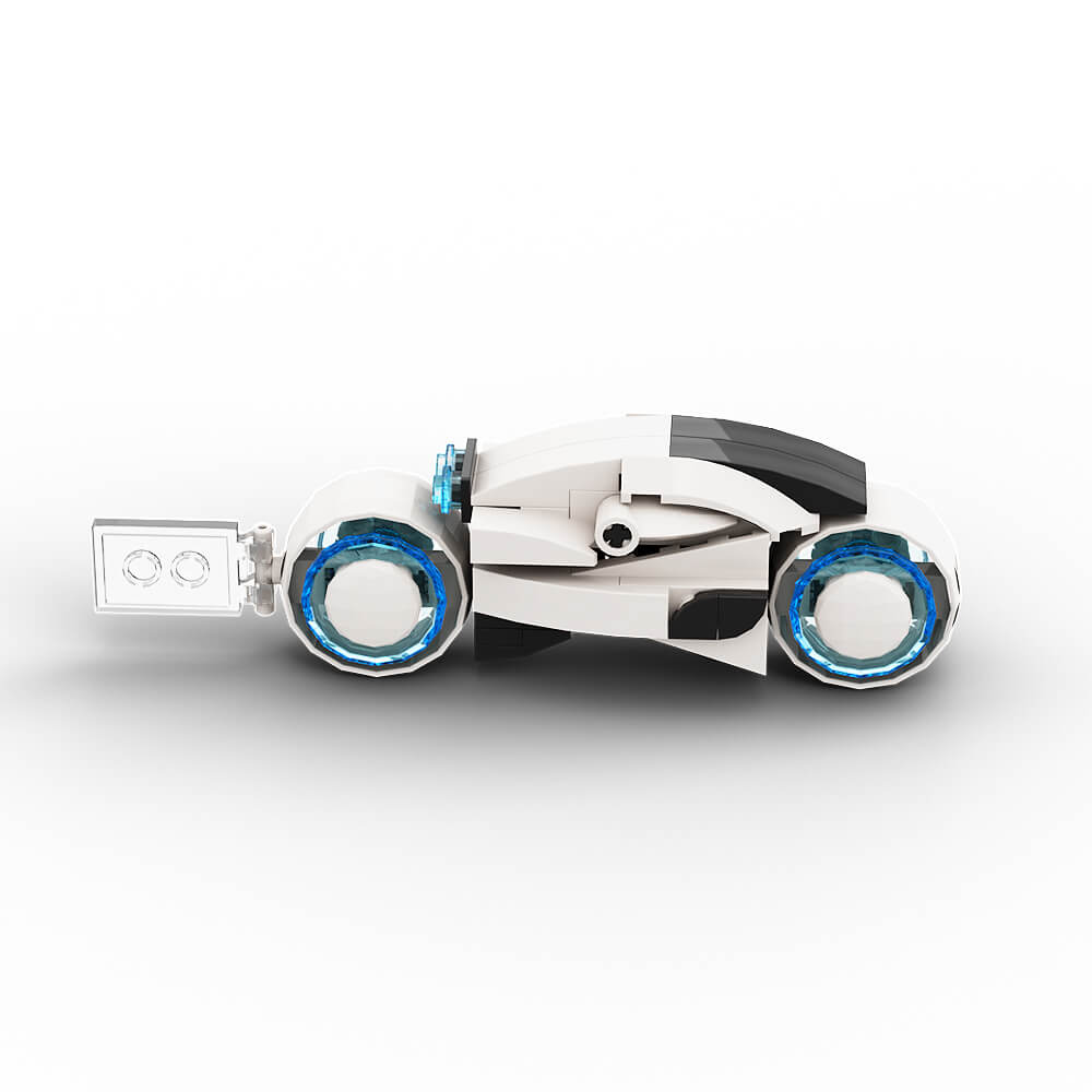 Tron: lightcycle & Classic Recognizer MOC Building Block Bricks |MocPixel Tron: lightcycle & Classic Recognizer MOC Building Block Bricks |MocPixel - 3 X 67PCS+Recognizer Lego Block Sets Alternative
