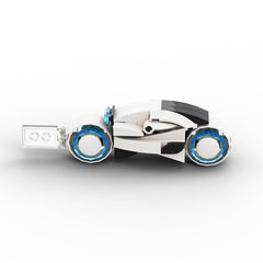 Tron: lightcycle & Classic Recognizer MOC Building Block Bricks |MocPixel Tron: lightcycle & Classic Recognizer MOC Building Block Bricks |MocPixel - 3 X 67PCS+Recognizer Lego Block Sets Alternative