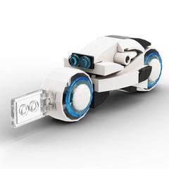 Tron: lightcycle & Classic Recognizer MOC Building Block Bricks |MocPixel Tron: lightcycle & Classic Recognizer MOC Building Block Bricks |MocPixel - 3 X 67PCS+Recognizer Lego Block Sets Alternative
