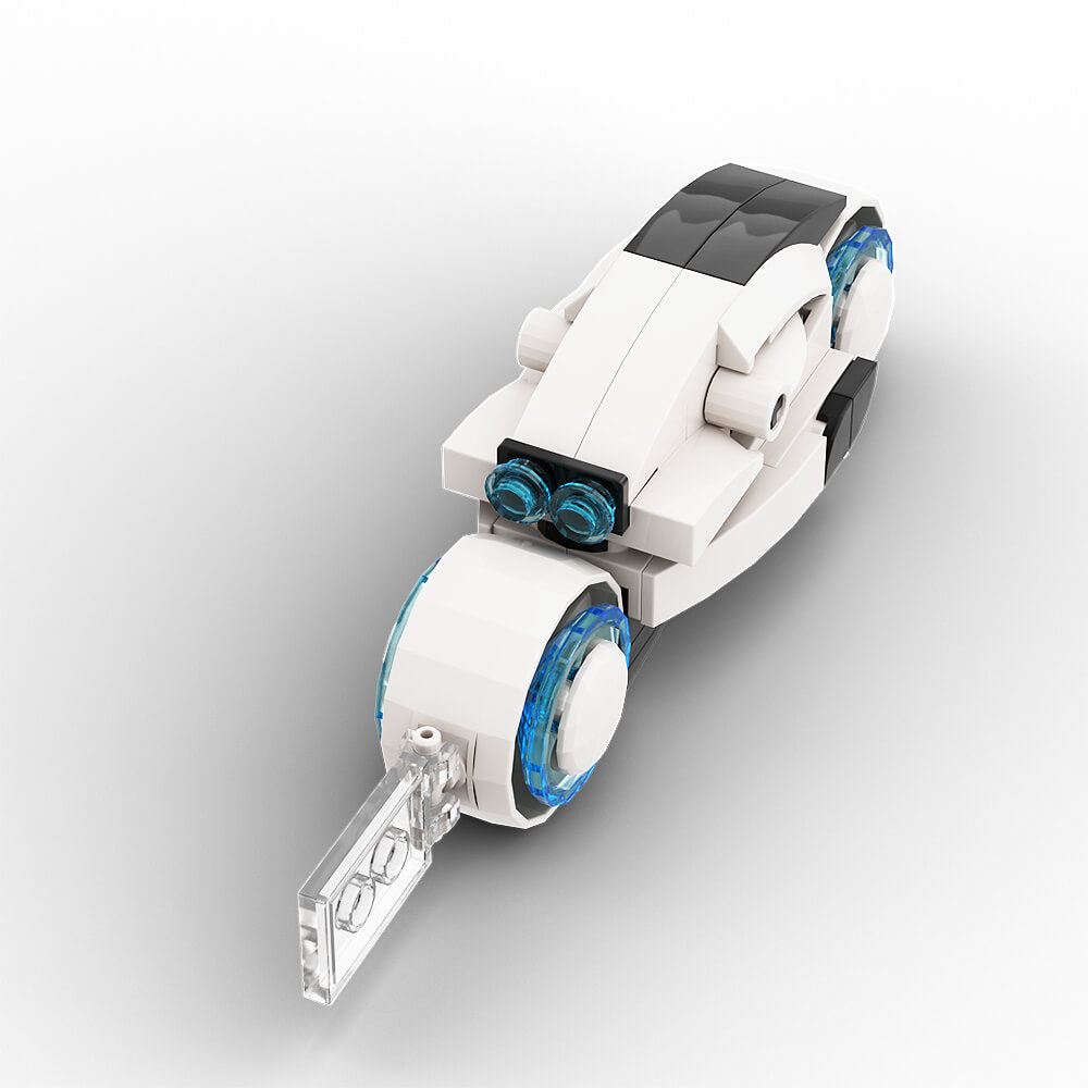 Tron: lightcycle & Classic Recognizer MOC Building Block Bricks |MocPixel Tron: lightcycle & Classic Recognizer MOC Building Block Bricks |MocPixel - 3 X 67PCS+Recognizer Lego Block Sets Alternative