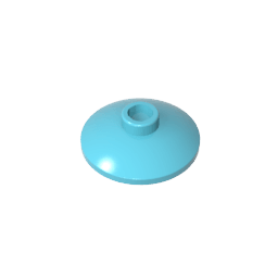 Dish 2 x 2 Inverted [Radar] #4740 Dish 2 x 2 Inverted [Radar] #4740 - 46-Medium Azure Lego Block Sets Alternative