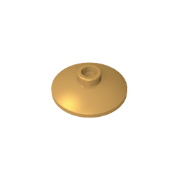 Dish 2 x 2 Inverted [Radar] #4740 Dish 2 x 2 Inverted [Radar] #4740 - 35-Pearl Gold Lego Block Sets Alternative