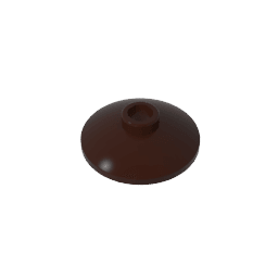 Dish 2 x 2 Inverted [Radar] #4740 Dish 2 x 2 Inverted [Radar] #4740 - 82-Dark Brown Lego Block Sets Alternative