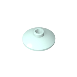 Dish 2 x 2 Inverted [Radar] #4740 Dish 2 x 2 Inverted [Radar] #4740 - 45-Light Aqua Lego Block Sets Alternative