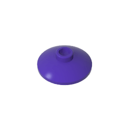 Dish 2 x 2 Inverted [Radar] #4740 Dish 2 x 2 Inverted [Radar] #4740 - 60-Dark Purple Lego Block Sets Alternative