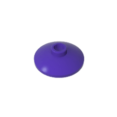 Dish 2 x 2 Inverted [Radar] #4740 Dish 2 x 2 Inverted [Radar] #4740 - 60-Dark Purple Lego Block Sets Alternative