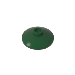 Dish 2 x 2 Inverted [Radar] #4740 Dish 2 x 2 Inverted [Radar] #4740 - 47-Dark Green Lego Block Sets Alternative