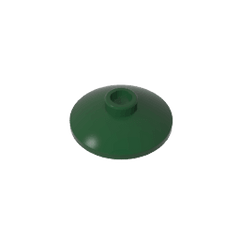 Dish 2 x 2 Inverted [Radar] #4740 Dish 2 x 2 Inverted [Radar] #4740 - 47-Dark Green Lego Block Sets Alternative