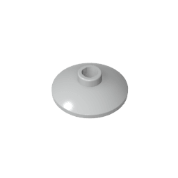 Dish 2 x 2 Inverted [Radar] #4740 Dish 2 x 2 Inverted [Radar] #4740 - 71-Light Bluish Gray Lego Block Sets Alternative