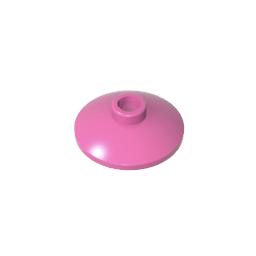 Dish 2 x 2 Inverted [Radar] #4740 Dish 2 x 2 Inverted [Radar] #4740 - 12-Dark Pink Lego Block Sets Alternative