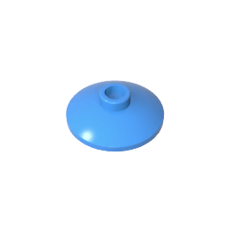 Dish 2 x 2 Inverted [Radar] #4740 Dish 2 x 2 Inverted [Radar] #4740 - 51-Dark Azure Lego Block Sets Alternative
