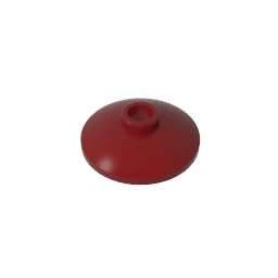 Dish 2 x 2 Inverted [Radar] #4740 Dish 2 x 2 Inverted [Radar] #4740 - 14-Dark Red Lego Block Sets Alternative