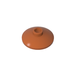 Dish 2 x 2 Inverted [Radar] #4740 Dish 2 x 2 Inverted [Radar] #4740 - 83-Dark Orange Lego Block Sets Alternative