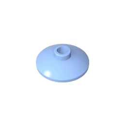 Dish 2 x 2 Inverted [Radar] #4740 Dish 2 x 2 Inverted [Radar] #4740 - 53-Bright Light Blue Lego Block Sets Alternative