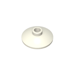 Dish 2 x 2 Inverted [Radar] #4740 Dish 2 x 2 Inverted [Radar] #4740 - 90-White Lego Block Sets Alternative