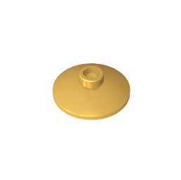 Dish 2 x 2 Inverted [Radar] #4740 Dish 2 x 2 Inverted [Radar] #4740 - 37-Bright Gold Lego Block Sets Alternative