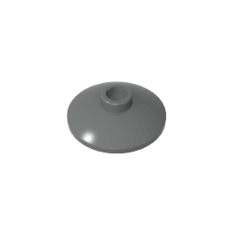 Dish 2 x 2 Inverted [Radar] #4740 Dish 2 x 2 Inverted [Radar] #4740 - 72-Dark Bluish Gray Lego Block Sets Alternative