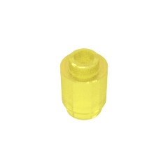 Brick Round 1 x 1 Open Stud #3062 Brick Round 1 x 1 Open Stud #3062 - 130-Trans Yellow Lego Block Sets Alternative