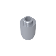 Brick Round 1 x 1 Open Stud #3062 Brick Round 1 x 1 Open Stud #3062 - 73-Flat Silver Lego Block Sets Alternative