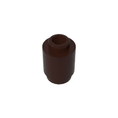 Brick Round 1 x 1 Open Stud #3062 Brick Round 1 x 1 Open Stud #3062 - 82-Dark Brown Lego Block Sets Alternative