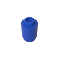 Brick Round 1 x 1 Open Stud #3062 Brick Round 1 x 1 Open Stud #3062 - 50-Blue Lego Block Sets Alternative