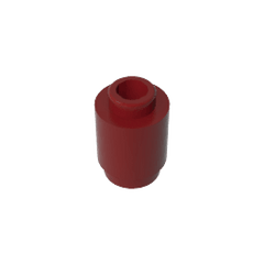 Brick Round 1 x 1 Open Stud #3062 Brick Round 1 x 1 Open Stud #3062 - 14-Dark Red Lego Block Sets Alternative