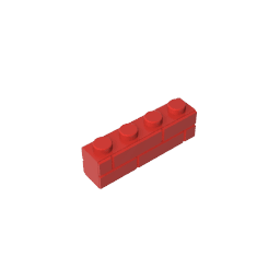 Brick Special 1 x 4 with Masonry Brick Profile #15533 Brick Special 1 x 4 with Masonry Brick Profile #15533 - 10-Red Lego Block Sets Alternative