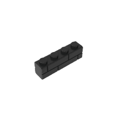 Brick Special 1 x 4 with Masonry Brick Profile #15533 Brick Special 1 x 4 with Masonry Brick Profile #15533 - 80-Black Lego Block Sets Alternative