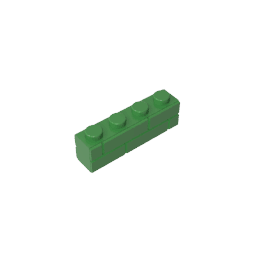 Brick Special 1 x 4 with Masonry Brick Profile #15533 Brick Special 1 x 4 with Masonry Brick Profile #15533 - 40-Green Lego Block Sets Alternative