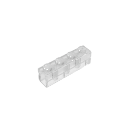 Brick Special 1 x 4 with Masonry Brick Profile #15533 Brick Special 1 x 4 with Masonry Brick Profile #15533 - 180-Trans Clear Lego Block Sets Alternative