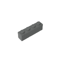 Brick Special 1 x 4 with Masonry Brick Profile #15533 Brick Special 1 x 4 with Masonry Brick Profile #15533 - 72-Dark Bluish Gray Lego Block Sets Alternative