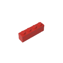 Brick Special 1 x 4 with Masonry Brick Profile #15533 Brick Special 1 x 4 with Masonry Brick Profile #15533 - 10-Red Lego Block Sets Alternative