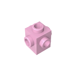 Brick Special 1 x 1 Studs on 4 Sides #4733 Brick Special 1 x 1 Studs on 4 Sides #4733 - 11-Bright Pink Lego Block Sets Alternative