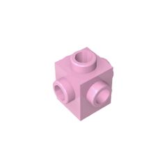 Brick Special 1 x 1 Studs on 4 Sides #4733 Brick Special 1 x 1 Studs on 4 Sides #4733 - 11-Bright Pink Lego Block Sets Alternative