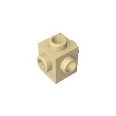 Brick Special 1 x 1 Studs on 4 Sides #4733 Brick Special 1 x 1 Studs on 4 Sides #4733 - 31-Tan Lego Block Sets Alternative