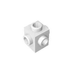 Brick Special 1 x 1 Studs on 4 Sides #4733 Brick Special 1 x 1 Studs on 4 Sides #4733 - 91-White Lego Block Sets Alternative