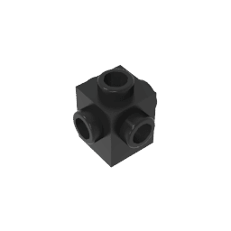 Brick Special 1 x 1 Studs on 4 Sides #4733 Brick Special 1 x 1 Studs on 4 Sides #4733 - 80-Black Lego Block Sets Alternative