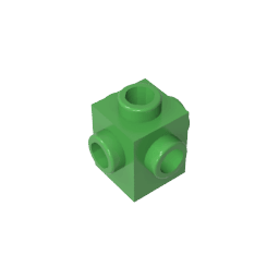 Brick Special 1 x 1 Studs on 4 Sides #4733 Brick Special 1 x 1 Studs on 4 Sides #4733 - 43-Bright Green Lego Block Sets Alternative