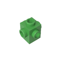 Brick Special 1 x 1 Studs on 4 Sides #4733 Brick Special 1 x 1 Studs on 4 Sides #4733 - 43-Bright Green Lego Block Sets Alternative