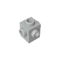 Brick Special 1 x 1 Studs on 4 Sides #4733 Brick Special 1 x 1 Studs on 4 Sides #4733 - 71-Light Bluish Gray Lego Block Sets Alternative