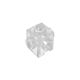 Brick Special 1 x 1 Studs on 4 Sides #4733 Brick Special 1 x 1 Studs on 4 Sides #4733 - 180-Trans Clear Lego Block Sets Alternative