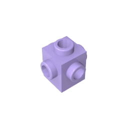 Brick Special 1 x 1 Studs on 4 Sides #4733 Brick Special 1 x 1 Studs on 4 Sides #4733 - 63-Lavender Lego Block Sets Alternative