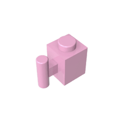 Brick Special 1 x 1 with Handle #2921 Brick Special 1 x 1 with Handle #2921 - 11-Bright Pink Lego Block Sets Alternative