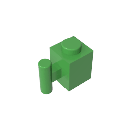 Brick Special 1 x 1 with Handle #2921 Brick Special 1 x 1 with Handle #2921 - 43-Bright Green Lego Block Sets Alternative