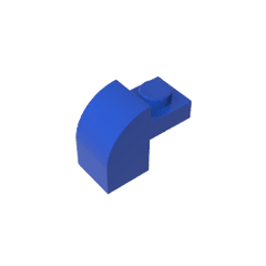 Brick Curved 1 x 2 x 1 1/3 with Curved Top #6091 Brick Curved 1 x 2 x 1 1/3 with Curved Top #6091 - 50-Blue Lego Block Sets Alternative