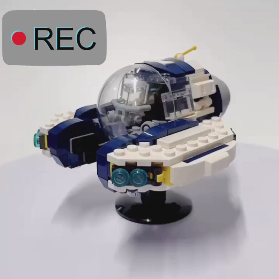 Seamoth Versatile One-person Submersible/ Cyclops Subnautica MOC Building Block Bricks |MocPixel