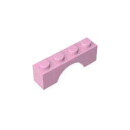 Brick Arch 1 x 4 #3659 Brick Arch 1 x 4 #3659 - 11-Bright Pink Lego Block Sets Alternative