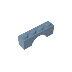 Brick Arch 1 x 4 #3659 Brick Arch 1 x 4 #3659 - 54-Sand Blue Lego Block Sets Alternative